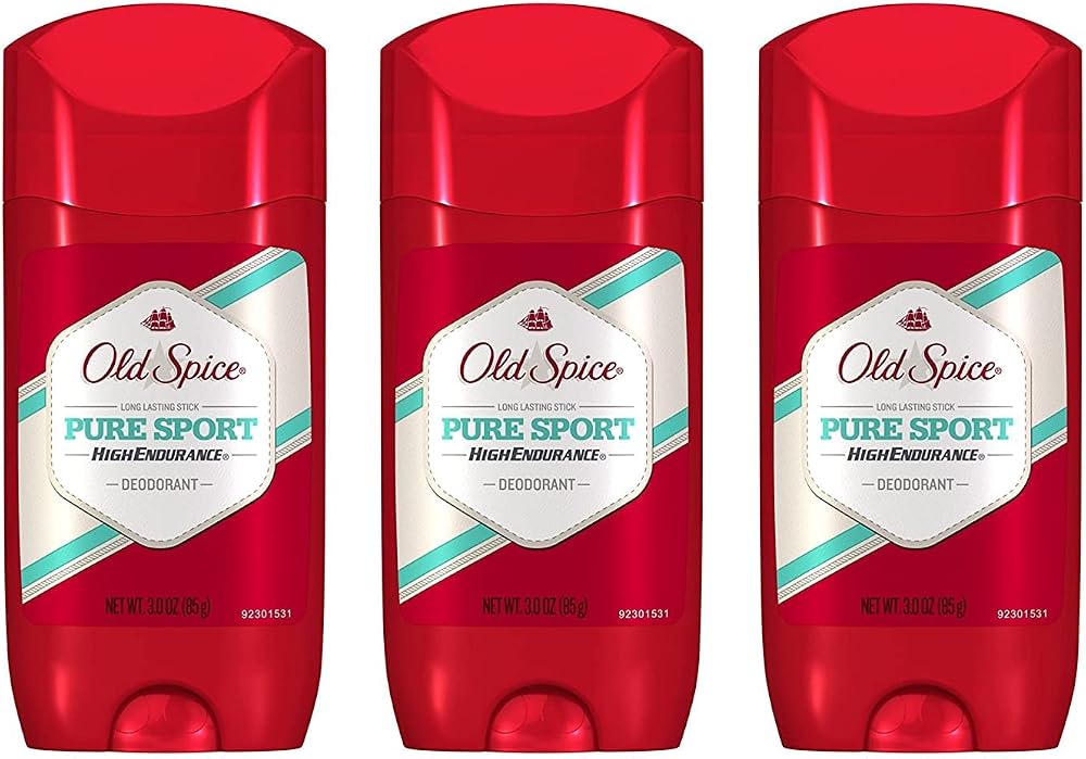 Old Spice Deodorant Stick, Pure Sport High Endurance, 3.0 oz by Old Spice